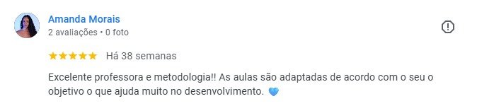 Avaliação de aluno